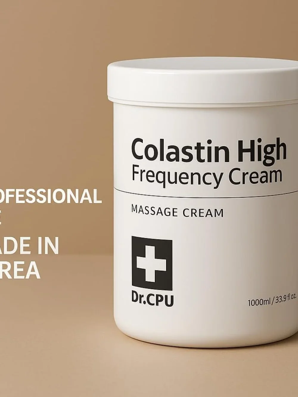 Dr. CPU Collastin High Frequency Cream 1000ml – Professional RF Massage Cream